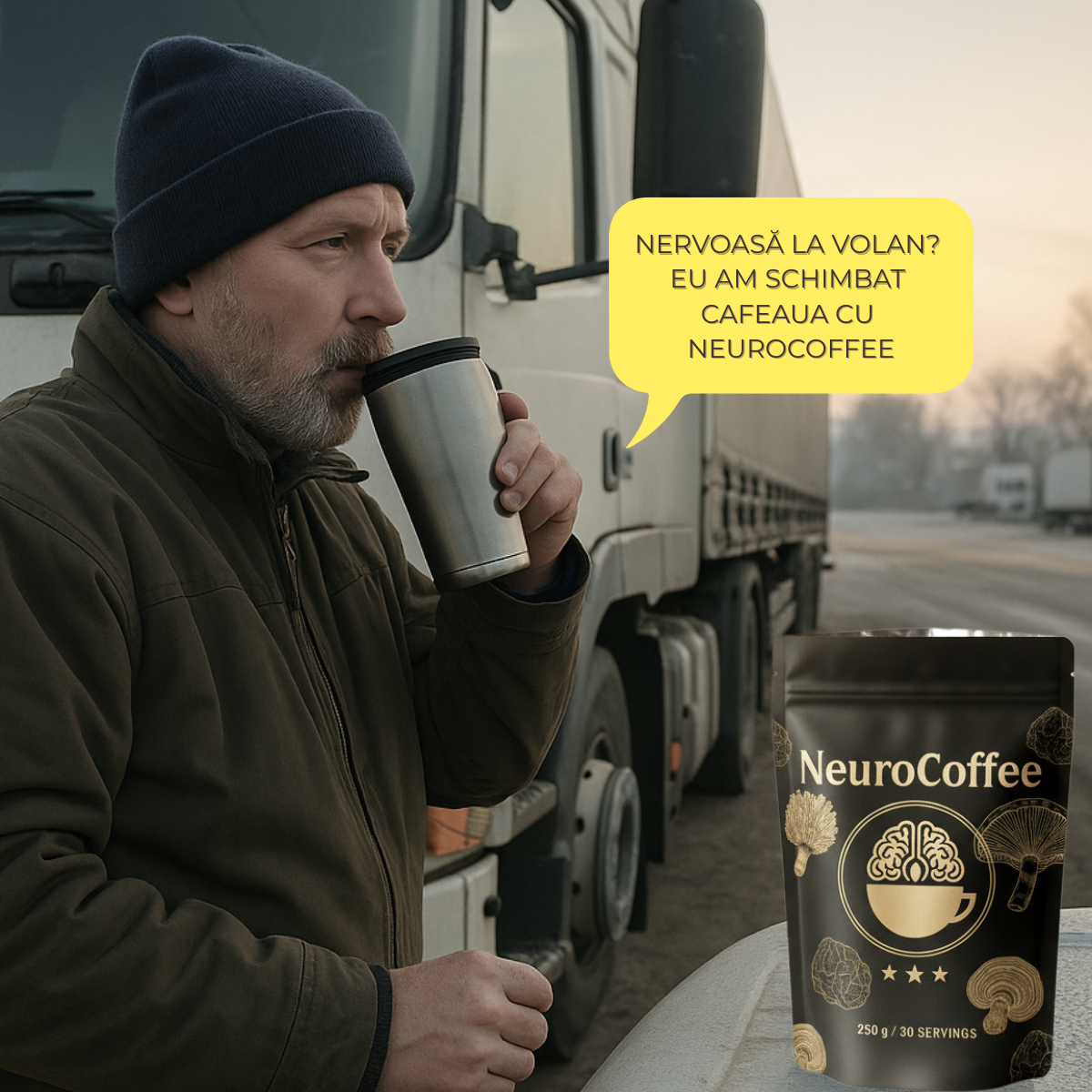 NeuroCoffee™ – concentrare naturală & energie fără căderi